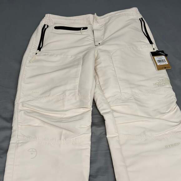 NWT The North Face MENS Steep Tech Smear Ski Pants in White Dune Size XXL - Picture 6 of 10